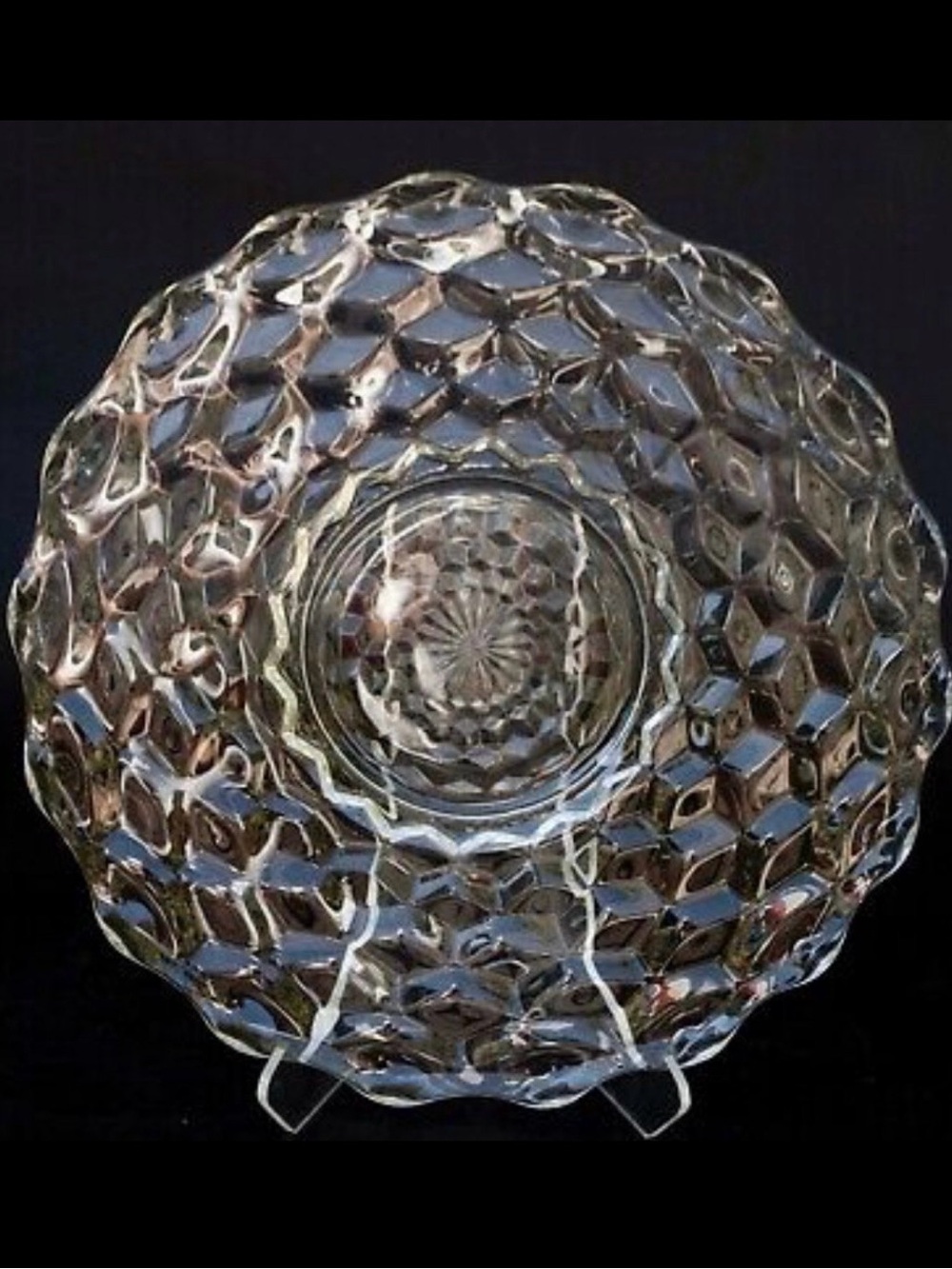 Fostoria American 18” Torte Plate